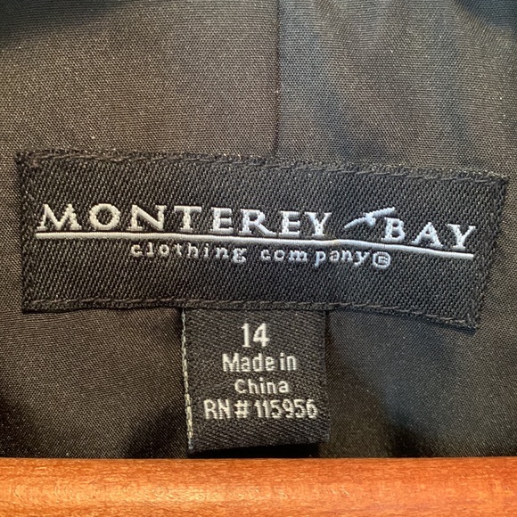 Gray flannel winter coat - Picture 3 of 3